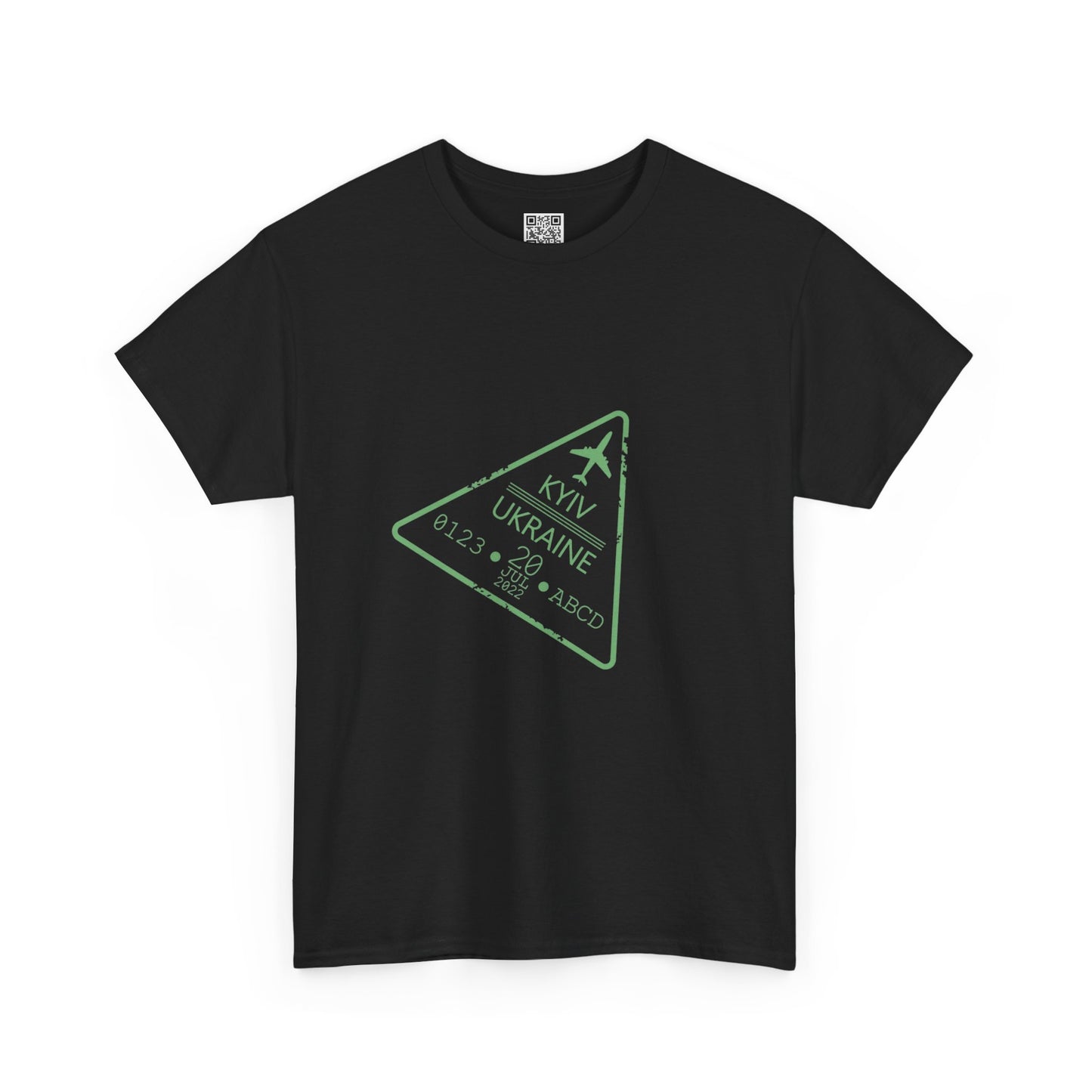 Kyiv Ukraine Passport Stamp Tee