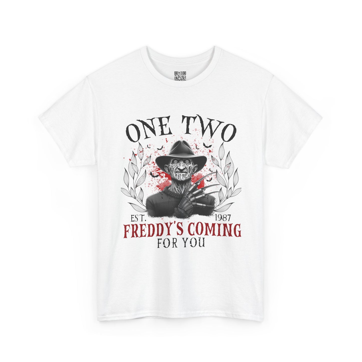 Freddy's Coming Horror Tee, Halloween Shirt, Horror Movie Merchandise