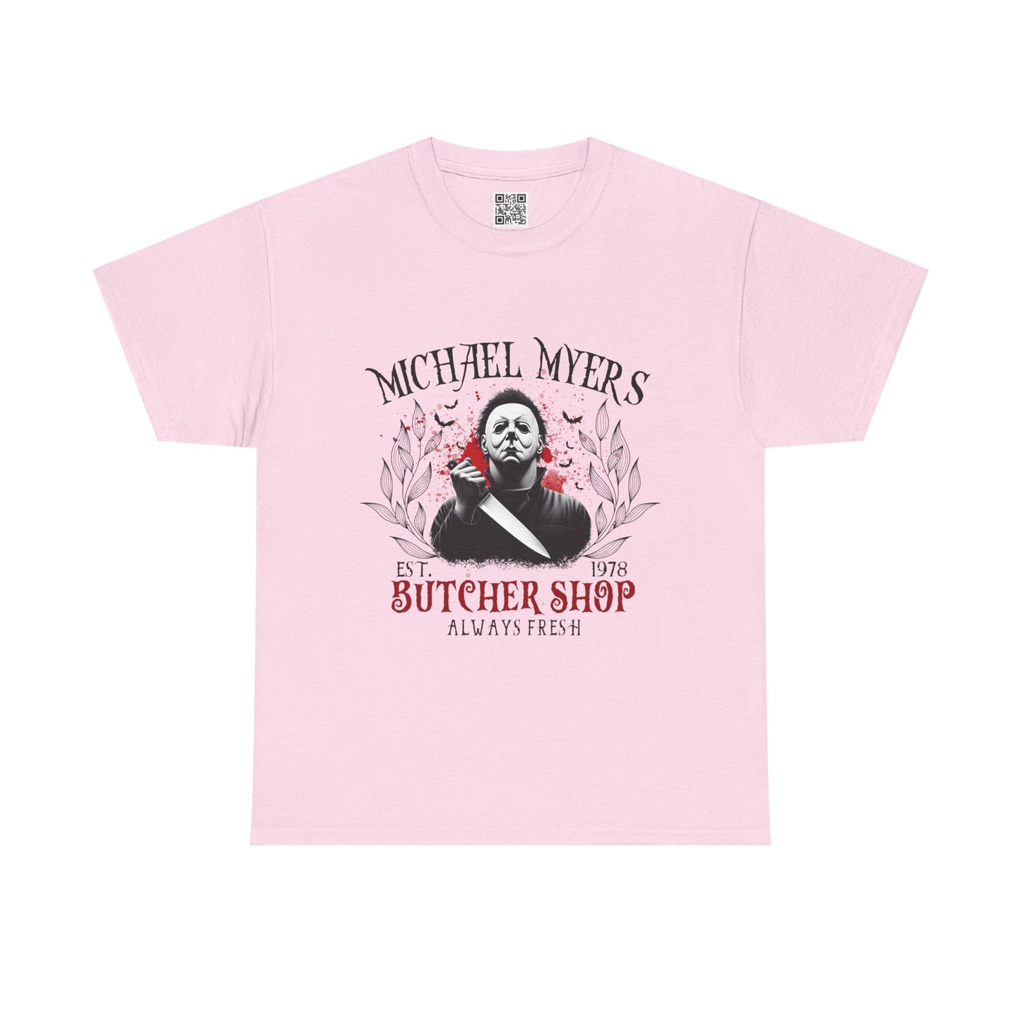 Michael Myers Butcher Shop, Horror T-Shirt, Halloween Apparel