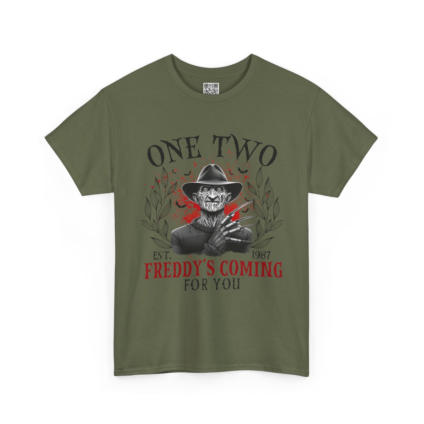Freddy's Coming Horror Tee, Halloween Shirt, Horror Movie Merchandise