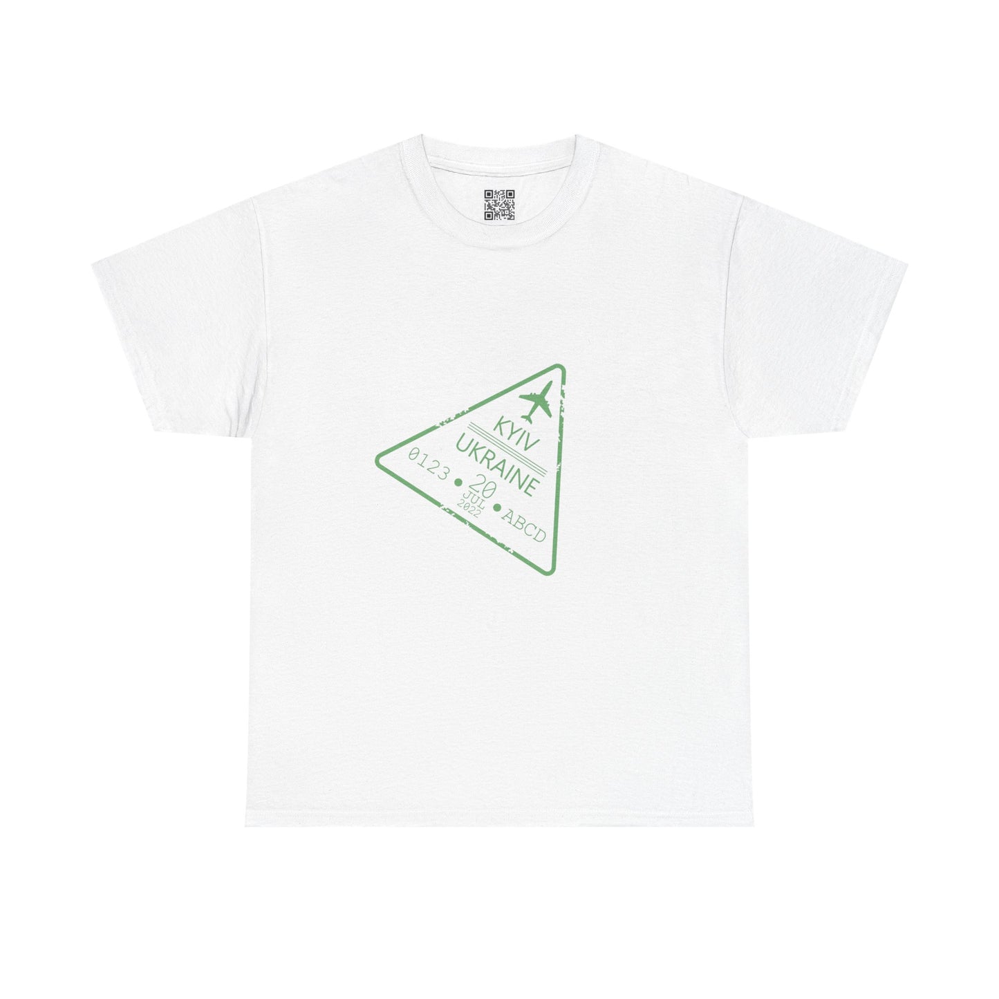Kyiv Ukraine Passport Stamp Tee