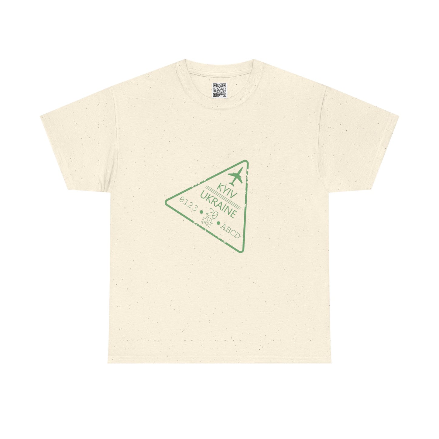 Kyiv Ukraine Passport Stamp Tee