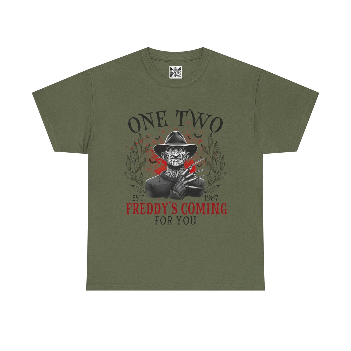 Freddy's Coming Horror Tee, Halloween Shirt, Horror Movie Merchandise