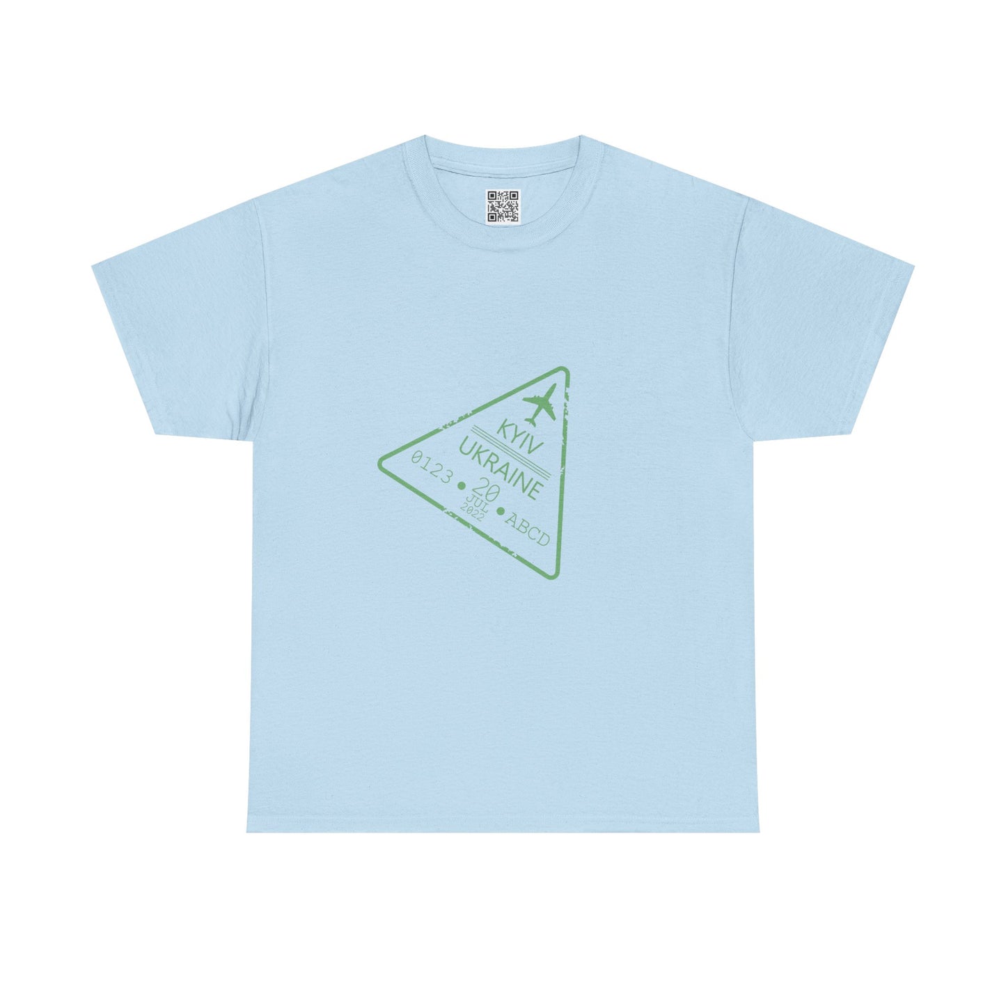 Kyiv Ukraine Passport Stamp Tee