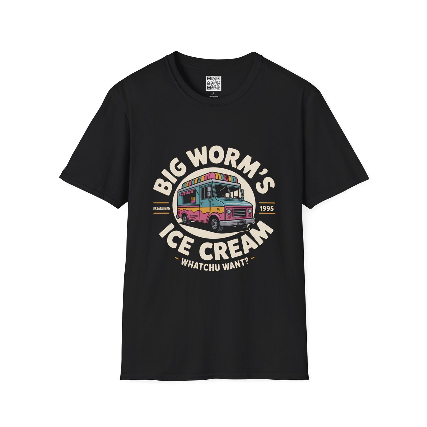 Big Worms Ice Cream Truck Tee – Fun Summer Graphic Shirt