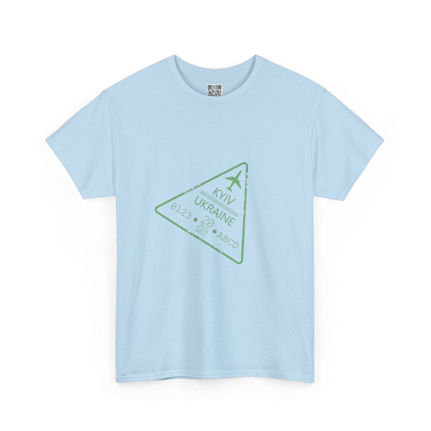 Kyiv Ukraine Passport Stamp Tee
