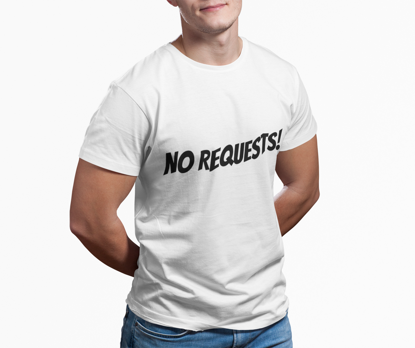 No Requests DJ Vibes T-Shirt, Music Lover Tee, Disc Jockey Shirt, Party DJ Top, Gift for DJs