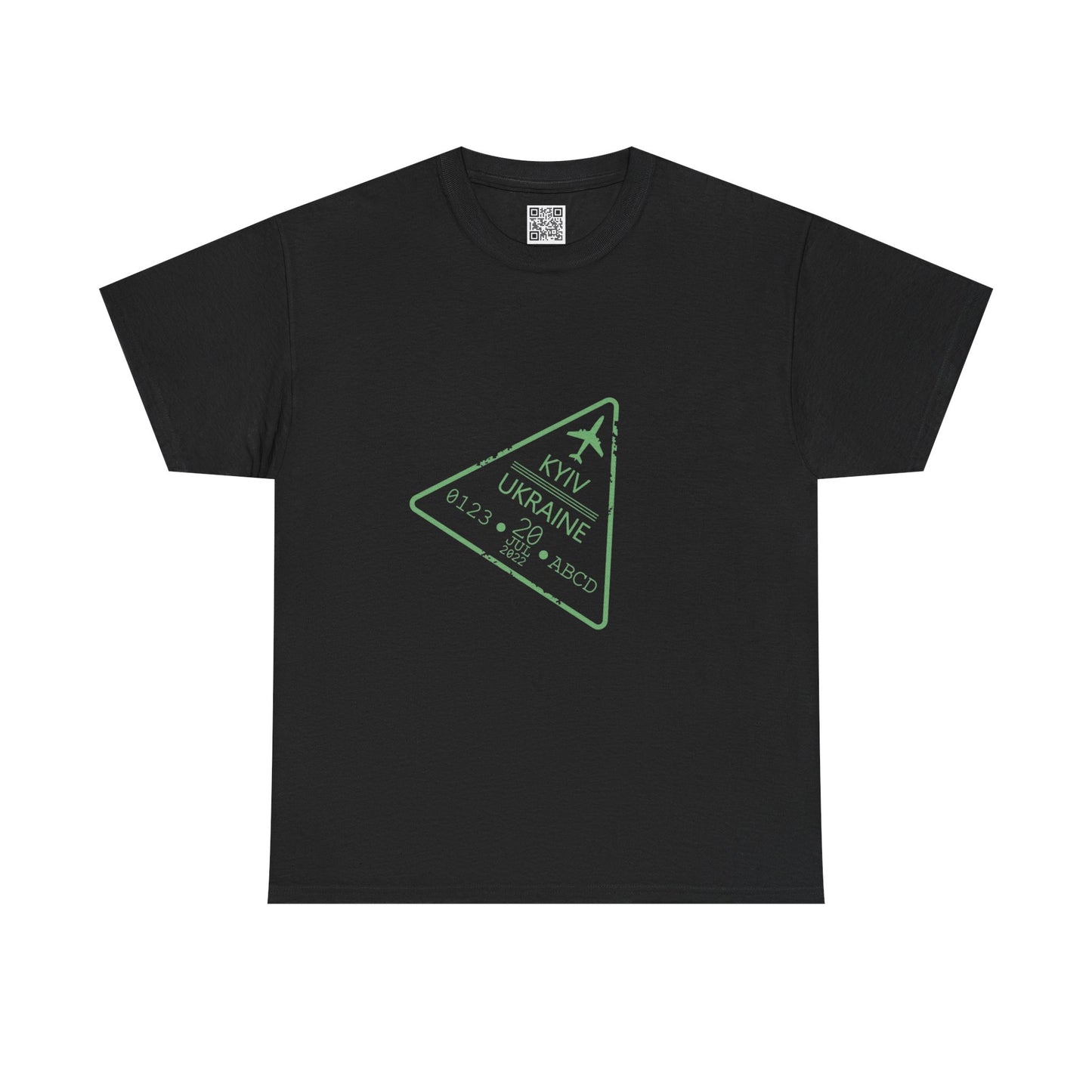 Kyiv Ukraine Passport Stamp Tee
