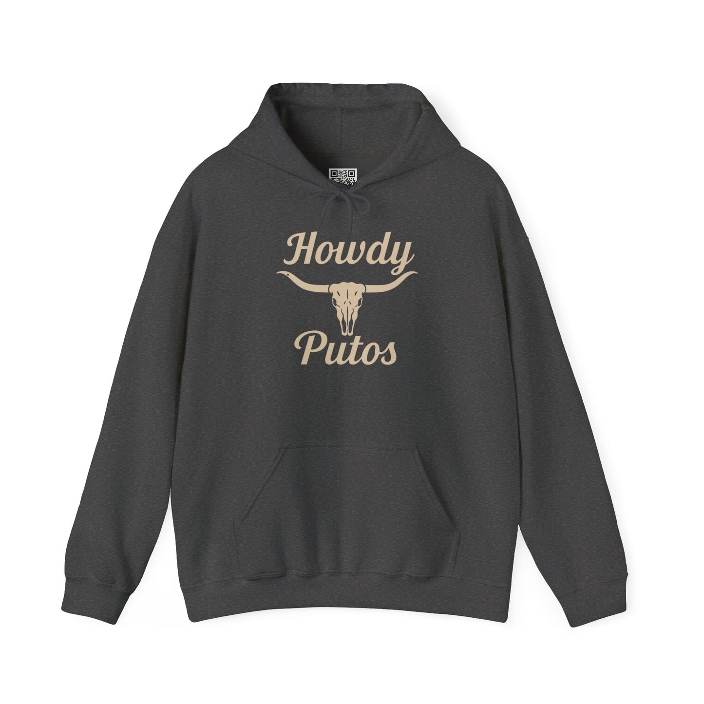 Howdy Putos – Longhorn Skull Hoodie