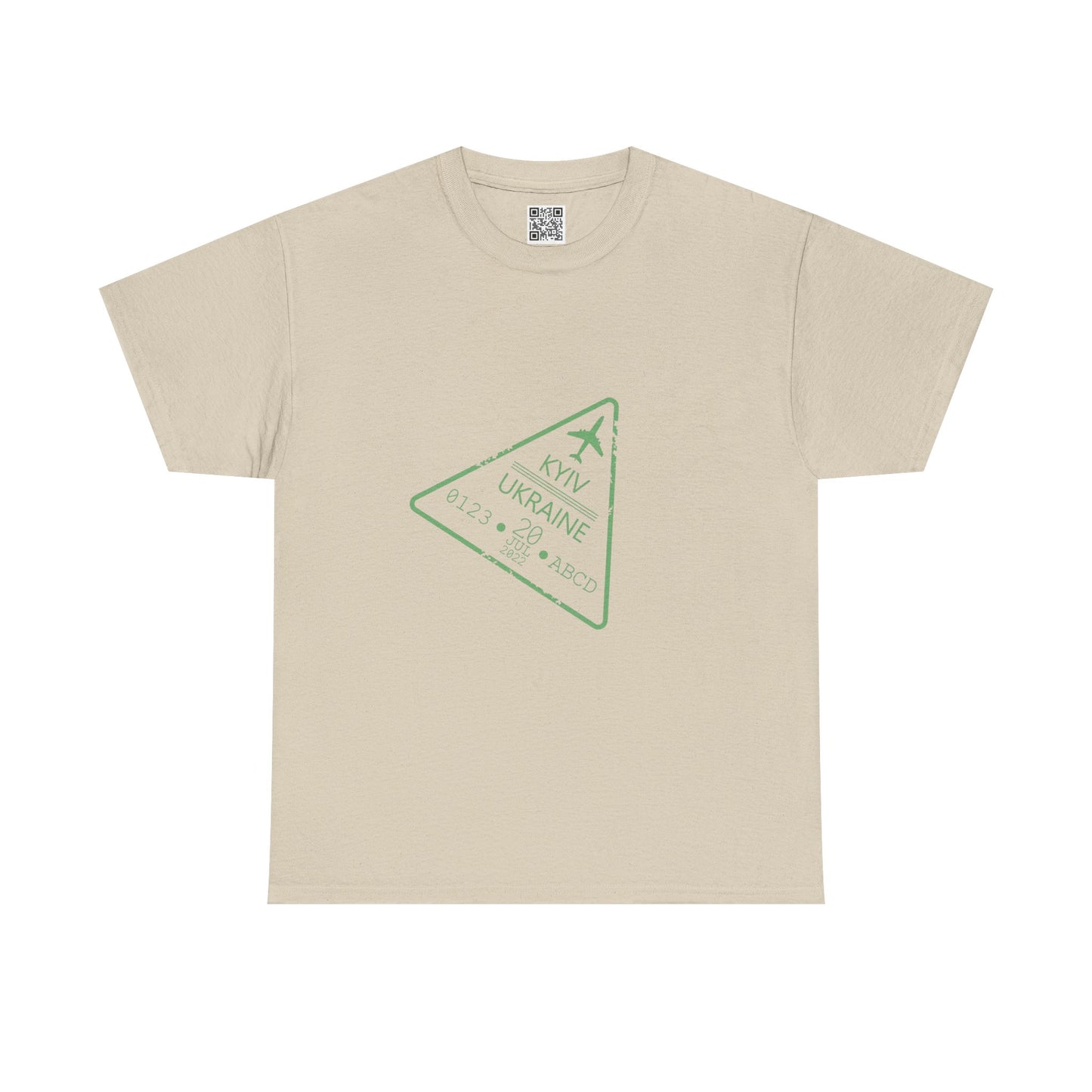 Kyiv Ukraine Passport Stamp Tee