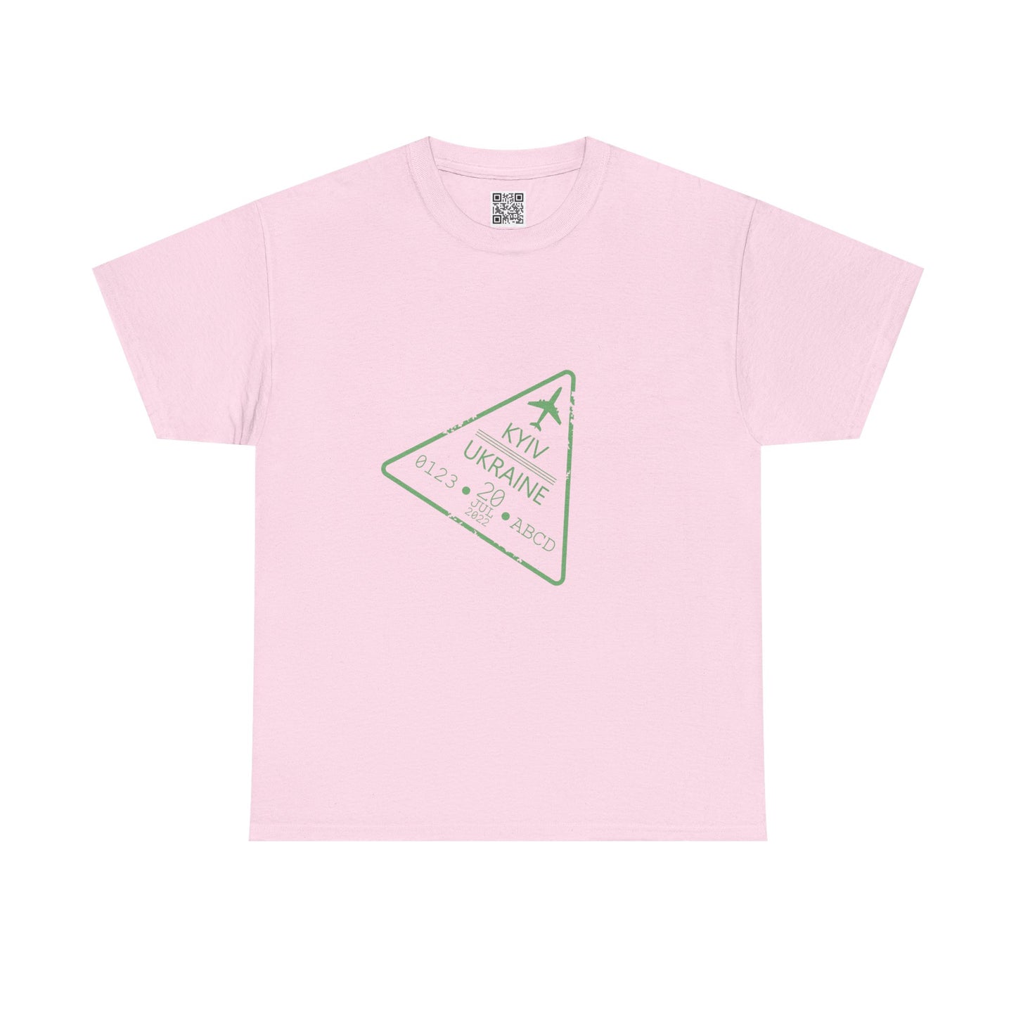Kyiv Ukraine Passport Stamp Tee