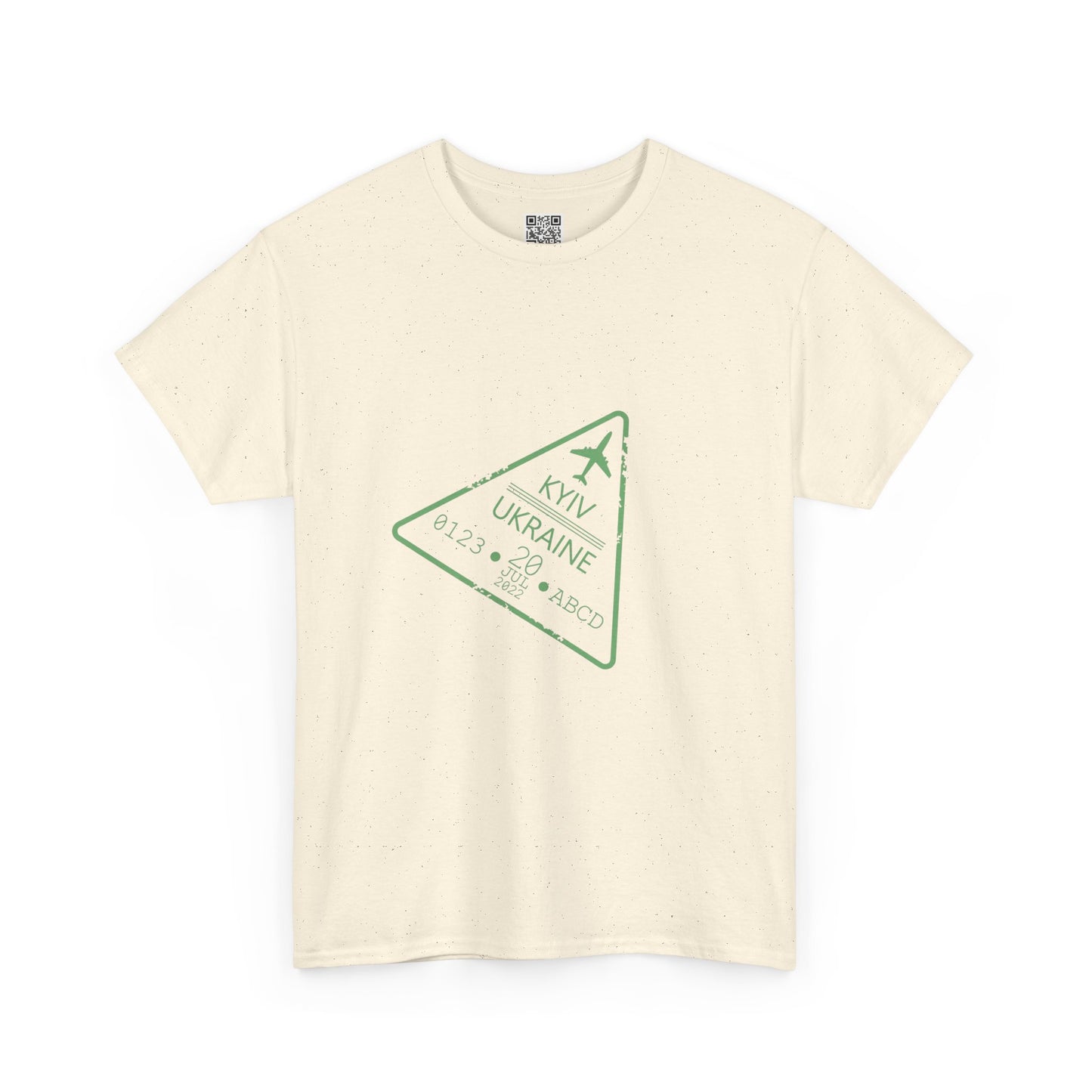 Kyiv Ukraine Passport Stamp Tee
