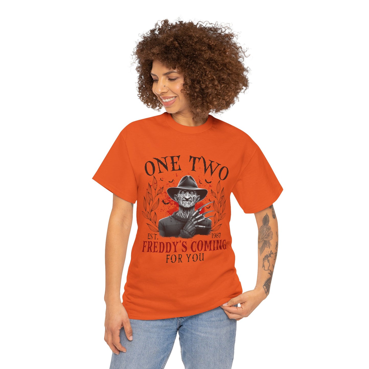 Freddy's Coming Horror Tee, Halloween Shirt, Horror Movie Merchandise