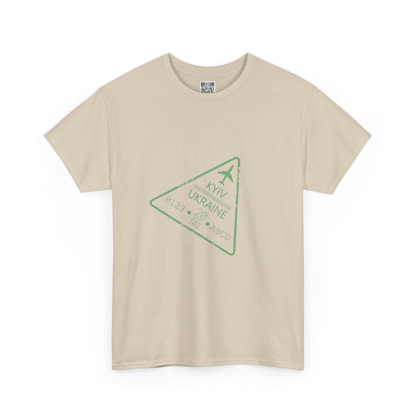 Kyiv Ukraine Passport Stamp Tee