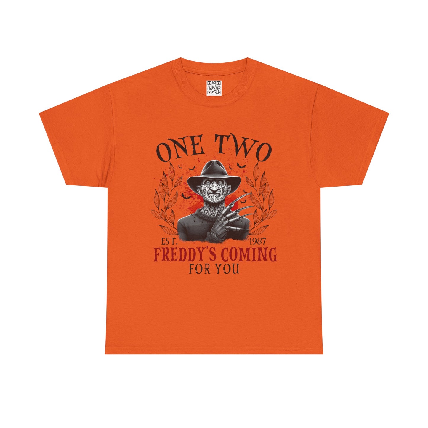 Freddy's Coming Horror Tee, Halloween Shirt, Horror Movie Merchandise