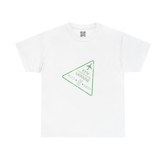 Kyiv Ukraine Passport Stamp Tee