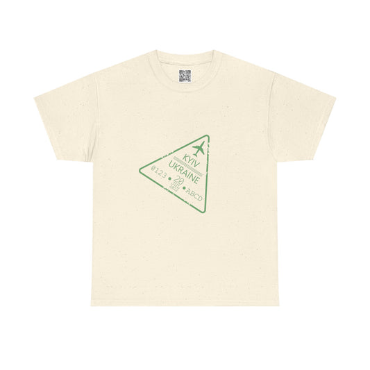 Kyiv Ukraine Passport Stamp Tee