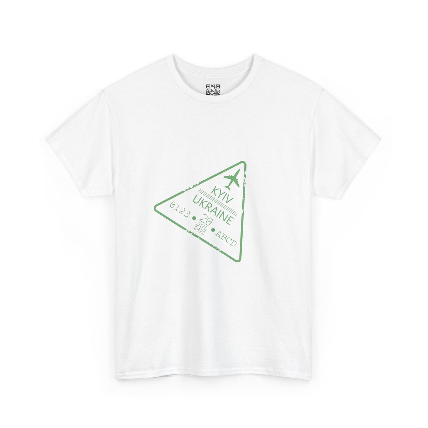Kyiv Ukraine Passport Stamp Tee