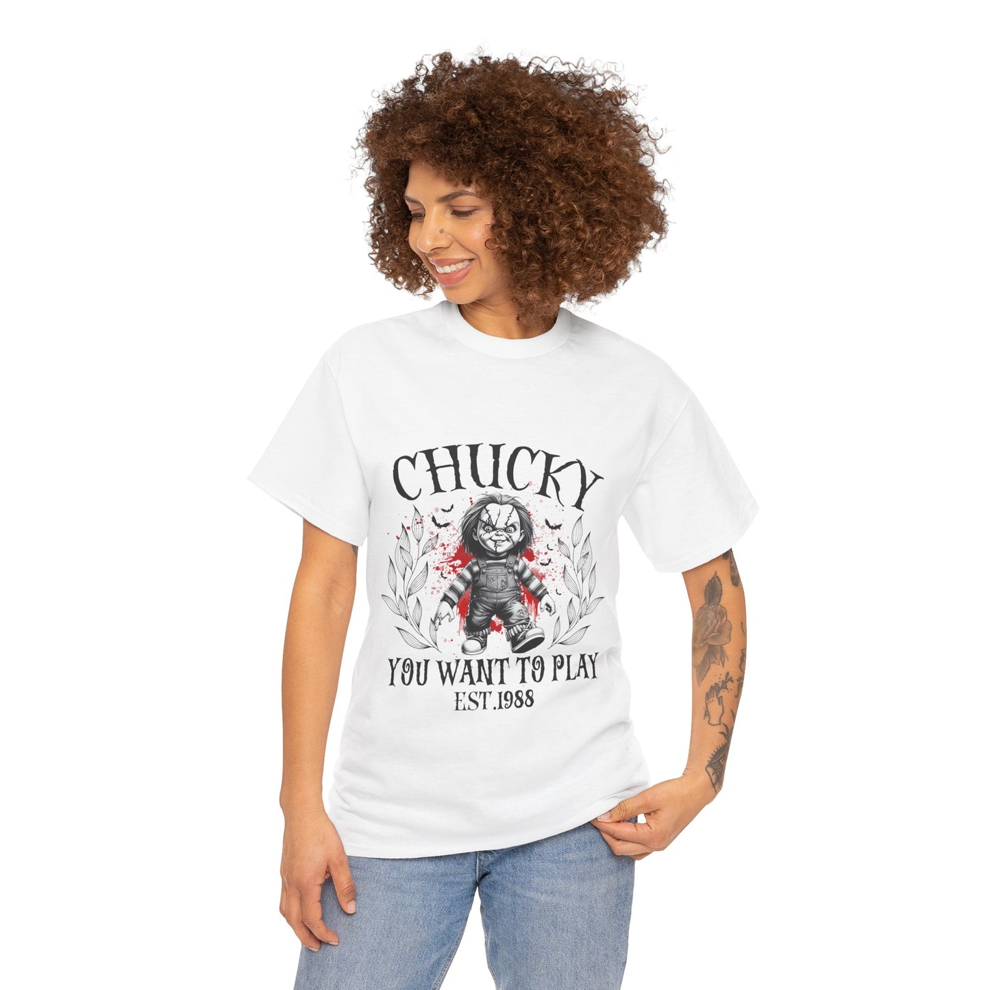 Chucky Horror Unisex Tee | Spooky T-Shirt | Movie Merch