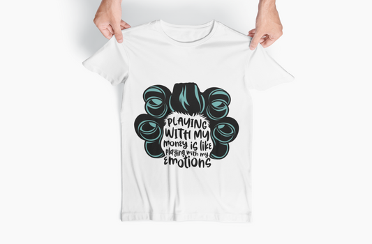 Playin' With My Money Tee – Funny Graphic Shirt