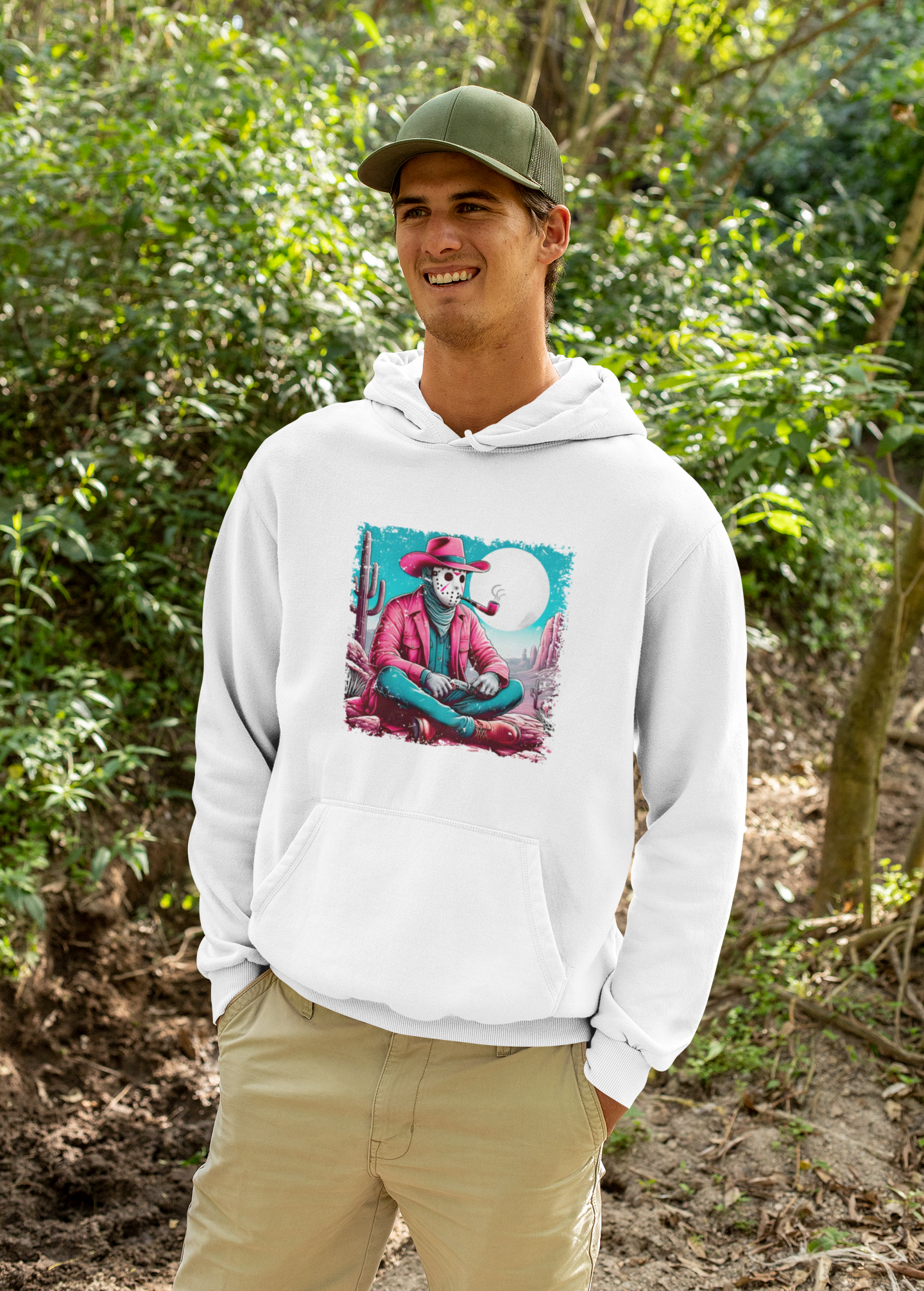 Jason Vorhees Cowboy Hoodie