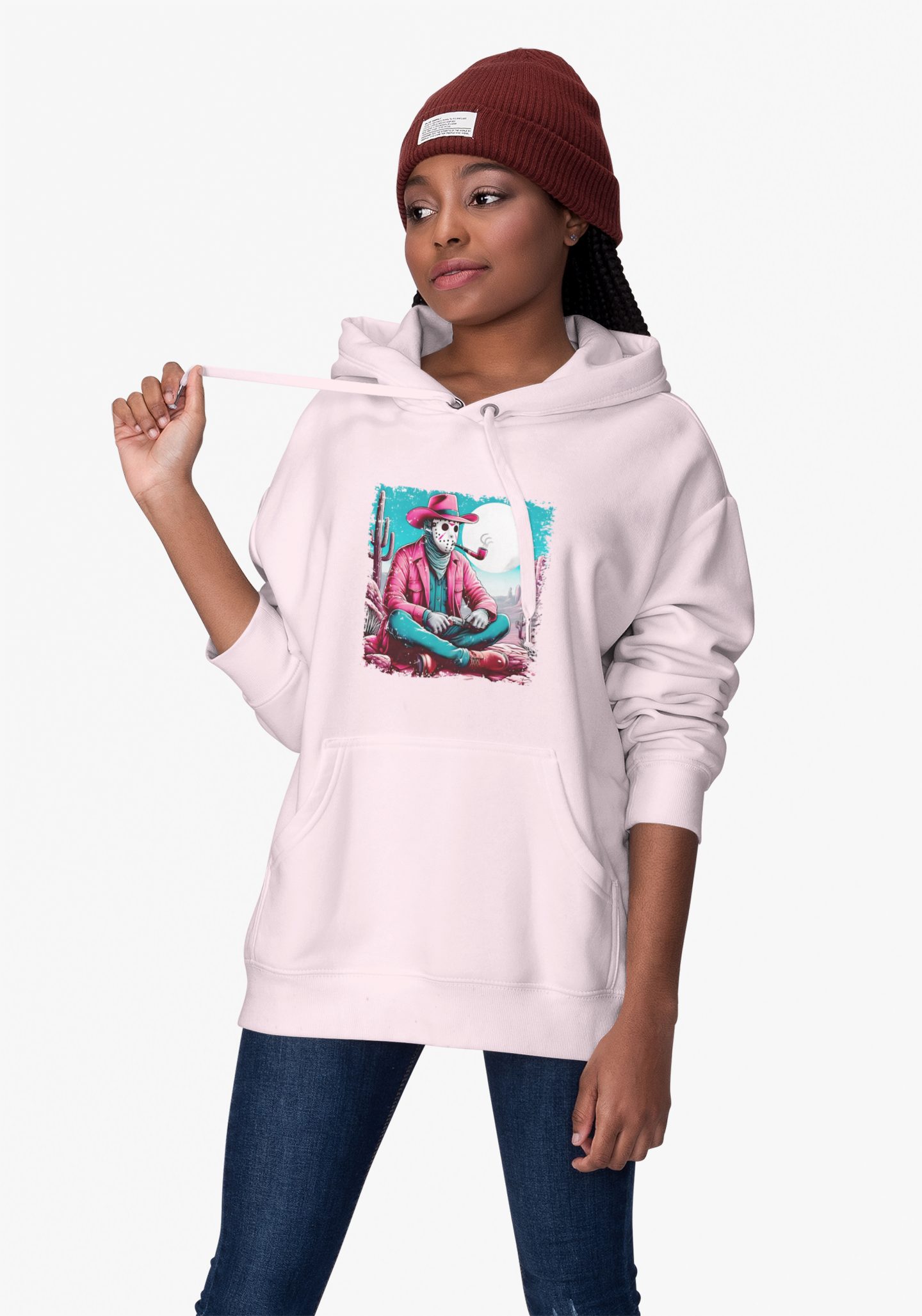 Jason Vorhees Cowboy Hoodie