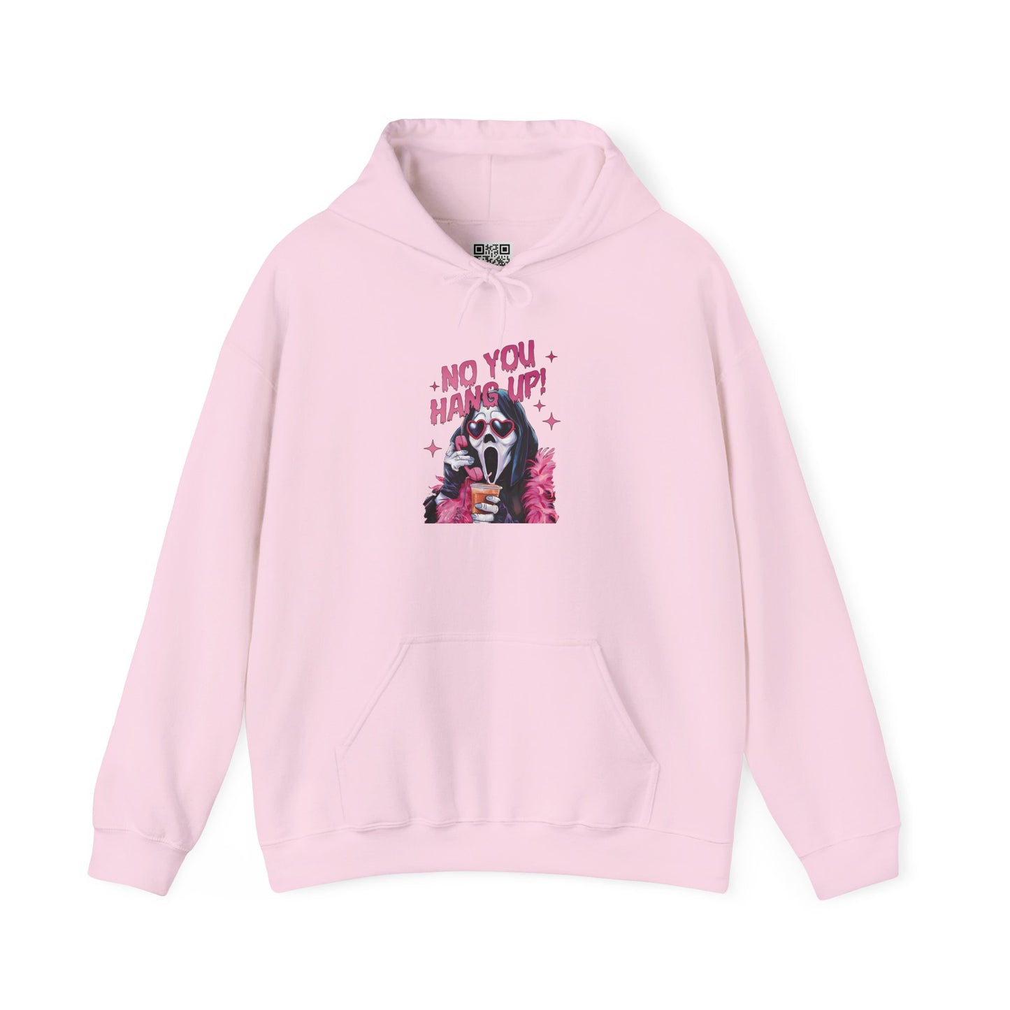 No You Hang Up – Ghostface Parody Hoodie