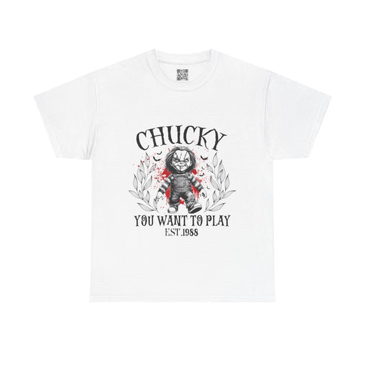 Chucky Horror Unisex Tee | Spooky T-Shirt | Movie Merch