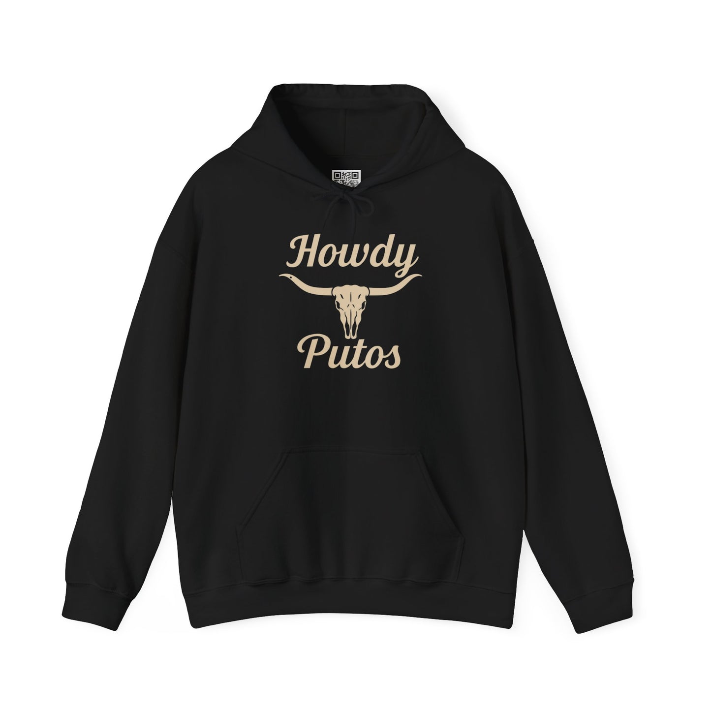Howdy Putos – Longhorn Skull Hoodie