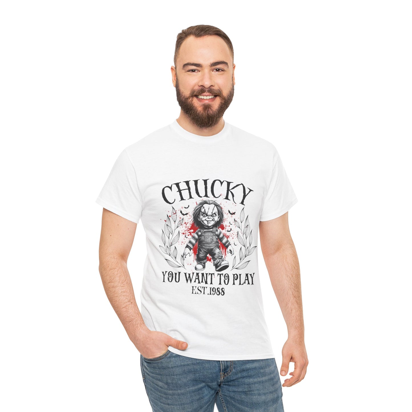 Chucky Horror Unisex Tee | Spooky T-Shirt | Movie Merch