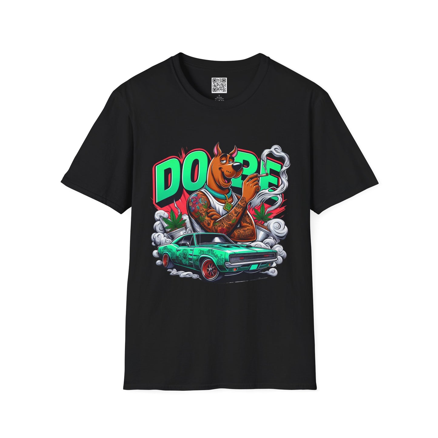 Dope Scooby – Stoner Streetwear Tee/Hoodie