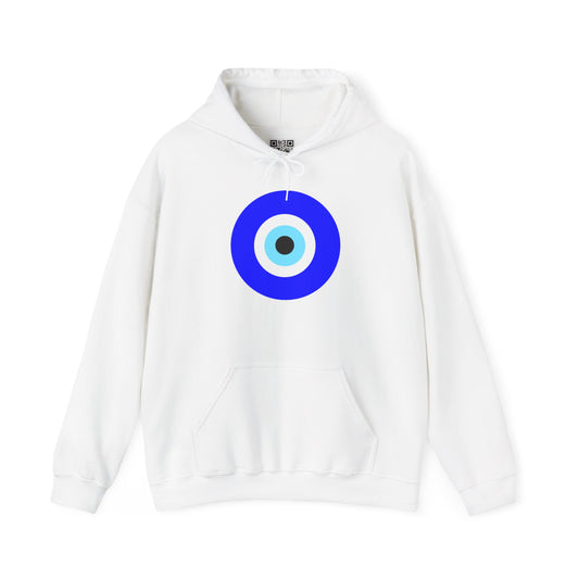 Evil Eye Unisex Hoodie | Spiritual Gift, Fashion Statement, Cozy Sweatshirt, Trendy Apparel, Comfortable Layering